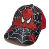 Gorra de red Spiderman Ultraman para niños transfronteriza gorra de béisbol de dibujos animados princess europea y americana sombrero de sol transpirable