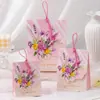 2025 Nueva Caja de Dulces para Boda Caja Vacía Bolsa de Dulces Especial para Compromiso Recuerdo de Boda Caja de Regalo de Agradecimiento