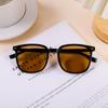 Gafas de Sol del Mismo Estilo 2022 Nuevo Estilo Coreano Cuadrado Moderno Gafas de Sol de Marco Pequeño Barra Retro P Gafas de Sol Caseras ins Celebridad de Internet