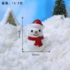 Paisaje Micro Transfronterizo Creativo Papá Noel Figura Linda Decoración DIY Accesorio Colgante Adorno de Escritorio de Oficina