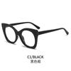 Otoño 2024 Nuevas gafas planas de ojo de gato, gafas personalizadas europeas y americanas populares en Internet, gafas antiazules transfronterizas