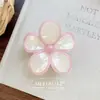 Presilha de Cabelo Flor Plumeria Estilo Festivo Meio-Presa Parte de Trás da Cabeça Elegante Presilha de Tubarão Acessórios de Cabelo Headwear Atacado