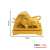 Ventas Directas de Fábrica de los Doce Signos del Zodíaco, Buey que Atrae la Fortuna, Buey Próspero, Buey de Espíritu Elevado, Regalos Artesanales, Adornos de Buey Feng Shui para el Hogar