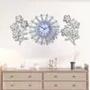 Relógio de parede de sala de estar de três peças, pendurado na parede, para casa, de alta qualidade, relógio de parede de alta qualidade, relógio de parede criativo, decoração