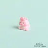 Unicornio de Resina 3D Decoración de Escritorio para Coche Pequeño Adorno Accesorios para Joyería DIY Llavero Colgante para Bolso