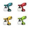 Pistola de Pulverização Elétrica a Bateria de Lítio de Alta Atomização Modelo Privado Amazon para Uso Doméstico, Pistola de Pulverização Elétrica de Grande Capacidade para Pintura, Tinta e Tinta Látex