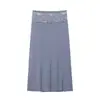 Aliexpress Comercio Exterior Transfronterizo Venta al por Mayor Primavera 2026 Nuevo Faldón de Encaje Patchwork de Cintura Alta para Mujer N8-260803