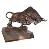 Fundición de Cobre Escultura de Ganado Fabricación Escultura Grande de Hierro Completo Escultura de Animales Fábrica de Fabricación de Adornos para Exteriores