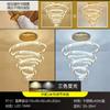 Luz Luxo Criativo Sala de Jantar Lustre de Cristal Pós-moderno Simples High-end Villa Pick Hollow Apartamento Duplex