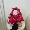 Bolso Nuevo de Lunares de Nicho 2026, Bolso Tote Pequeño de Gama Alta para Salidas, Bolso de Hombro y Cruzado de Moda y Versátil para el Trabajo