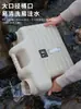 Balde de armazenamento de água de PE para acampamento ao ar livre, recipiente quadrado para carro com torneira, tanque portátil de armazenamento de água para água mineral pura para acampamento