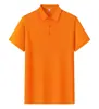 Camisa tipo polo de algodón antibacteriano Clase A de 200g, conjunto personalizado para padres e hijos, camiseta de trabajo de manga corta, uniforme de equipo con diseño impreso