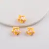 Estrella de Lazo Chapada en Color Cuentas Sueltas Acrílicas Cadena de Teléfono Móvil Hecha a Mano DIY Material para Joyería con Cuentas Pequeños Accesorios