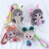 Chaveiros de Pelúcia de Coelho e Sapo Famosos da Internet, Charms Fofos de Animais de Pelúcia para Bolsas, Pequenos Presentes para Venda Ambulante e Atacado