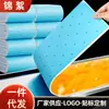 Pegatina Autoadhesiva a Prueba de Aceite para Cocina Engrosada con Agujeros Lámina de Aluminio Estufa Tapete a Prueba de Aceite Gabinete Pegatina de Pared a Prueba de Manchas Dropshipping