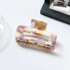 YHJ13cm Prendedor Grande de Tubarão Vintage de Ácido Acético Feminino Estilo Coreano Tartaruga Marinha Sereia Hijumbo Prendedor de Cabelo