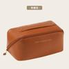 Bolsa de Maquiagem Estilo Novo 2025 Grande Capacidade Popular Bolsa de Armazenamento de Maquiagem Couro PU Portátil de Viagem Bolsa de Necessaire Almofada