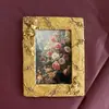 Marco de Fotos de Resina Retro Europeo Creativo con Relieve para Mesa Marco de Fotos Pequeño Decoración para el Hogar Marco de Fotos para Habitación Modelo
