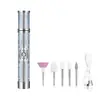 Polidor de Unhas Elétrico, Pequeno Lixador de Unhas Sem Fio, Ferramenta Doméstica Portátil para Manicure e Remoção de Unhas, Caneta Polidora Recarregável