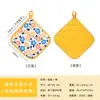 Guantes Aislantes de Calor para Horno de Microondas de Silicona con Forma de Flor, Pinzas para Manos, Tapetes para Ollas, Accesorios de Cocina para Horno de Horneado, Exportación Transfronteriza