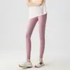 Calça Legging Yoga Usar por Cima para Pequeno Primavera e Verão Corrida Cintura Alta Modelagem Barriga Exercício de Quadril Fitness Calça Tubarão Base