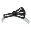 Llave para tapa de tanque de combustible de coche, llave angular multifuncional ajustable de tres puntas para quitar tapa de bomba de coche