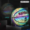Regalo de Baloncesto Infantil Luminoso de Kobe, Baloncesto para Exteriores Talla 5, Baloncesto Reflectante Brillante Estándar Talla 7, Rey del Tacto, Antideslizante