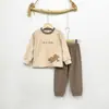 Pantalones de pijama de manga larga para niños y niñas Ropa de casa cómoda para niñas de invierno Felpa australiana Forro polar Festival de Primavera Año Nuevo