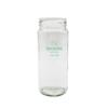 Atacado de fábrica garrafa de vidro para bebidas 250ml garrafa enlatada garrafa de enzimas garrafa de vinho de frutas boca larga garrafa de vidro para leite
