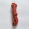 En stock de fábrica cuerda de paraguas línea miu 5 mm de núcleo poliéster color sólido tejido DIY colgante para mochila cuerda de ajuste de cintura flor