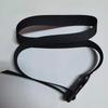 Correa de hebilla para bicicleta plegable de cincha fina de nailon imitación de 25 mm, cinturón para exteriores