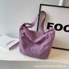 Bolsa de Grande Capacidade Nova Bolsa de Ombro Feminina de Alta Qualidade Bolsa de Tecido de Nylon Versátil Bolsa Transversal Ins Bolsa Casual de Bolinho