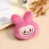 Lindo conejo bufanda calcetines accesorios DIY ropa broche muñeco de peluche algodón muñeco estéreo fábrica cabello lacio