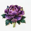 Imanes de Nevera de Flores, Souvenirs de Viaje de Flor de Peonía, Imanes de Hierro Magnéticos de Peonía para Nevera