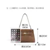 Bolso tote de gran capacidad, bolso versátil para llevar debajo del brazo, nuevo bolso Kelly simple, bolso de mensajero vintage 2026 para mujer, bolso de invierno para el trabajo