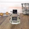 Botella de aromaterapia cuadrada y redonda de 50 ml y 100 ml, de ratán, antiincendios, para aromaterapia, venta al por mayor de fábrica, botella de perfume de vidrio volátil