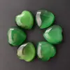Piedra Natural de Venta Caliente Transfronteriza 30*12 Corazón No Poroso Cristal Rosa Accesorios de Juguete Arqueológico Corazón DIY Pequeño Regalo
