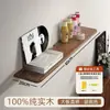 Estante flotante de madera maciza para almacenamiento, estantería de pared para sala de estar, estantería de pared para el hogar, estante de almacenamiento para cocina