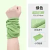 Toalha de pulso para secar suor em esportes de verão, corrida fria, absorção de suor, masculina e feminina, fitness, portátil, secagem rápida, pulso, badminton