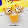 Cara brillante caricatura animal pony tigre rosa cerdo diy accesorios de resina pegamento crema funda para teléfono móvil cuerda para el cabello parche para vaso de agua