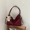 Bolsa feminina grande capacidade estilo vintage coreano 2026 nova verão casual estilosa ombro crossbody tote bag