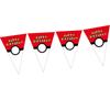 Pikachu Pokemon Duende Pelota Decoración Fiesta de Cumpleaños Suministros Plato de Papel Servilleta Mantel de Mesa Suministros Decorativos