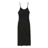Para Comércio Exterior Transfronteiriço Roupas Femininas Mais Vendidas Verão 2026 Novo Europeu e Americano Sexy Justo Vestido de Tricô com Alças