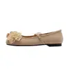 50 precio especial de liquidación~Zapatos Mary Jane franceses de oferta para mujer, modelo nuevo 2026, zapatos de tacón alto plateados con tacón grueso y diseño bajo
