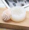 Molde de Silicona con Forma de Galleta, Decoración de Velas Aromáticas Realistas, Molde DIY para Hornear Fondant