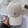 Boné de Beisebol de Copa Mole Bordado com Letra Pequena Coreia do Sul Feminino Novo 2025 Versátil Aba Larga Slim Proteção Solar
