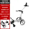 Carrinho de Golfe Elétrico PGM com Assistência de Potência Carrinho de Golfe Dobrável de Armazenamento Modo Duplo Carrinho de Empurrar Leve Bateria de Longa Duração
