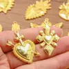 14 Acessórios para Joias DIY Pingentes de Halloween Asas de Coração Charms para Bolsas Acessórios de Roupa