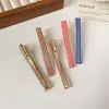 Acessórios de Cabelo Estilo Celebridade, Presilhas Coloridas Listradas Coreanas, Pentes Elegantes, Presilhas Jacaré, Enfeites de Cabelo