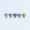 Titanio G23 Zirconia de Tres Garras Bola Implante Grado F136 Aleación de Titanio Rosca Interna Arete Hélice Hélice Labio Joyería para Perforación